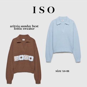 ISO Aritzia Sunday Best Lottie Sweater